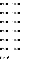 Chaussea Gosselies Charleroi Heures d ouverture et horaire